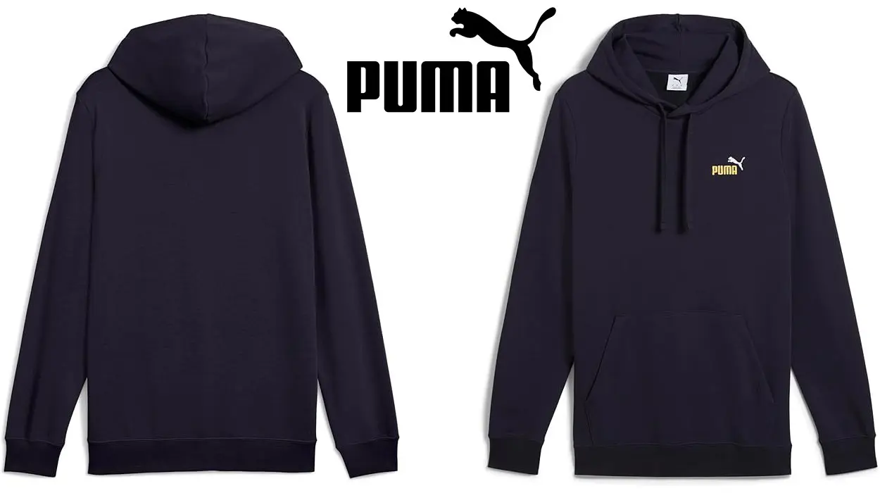 Chollo Sudadera Puma Essentials 2 Colour Small para hombre