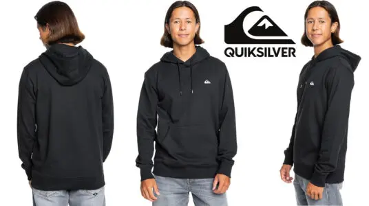 Sudadera Quiksilver Basic con capucha para hombre