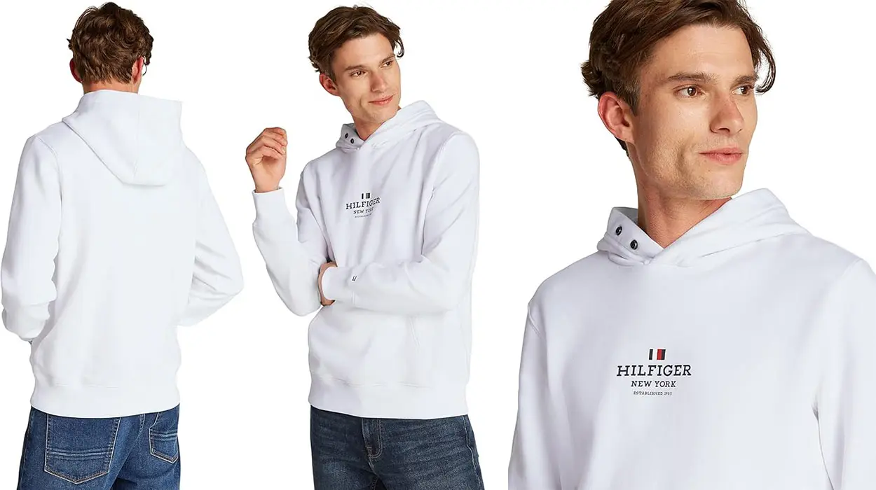 Chollo Sudadera Tommy Hilfiger con capucha para hombre