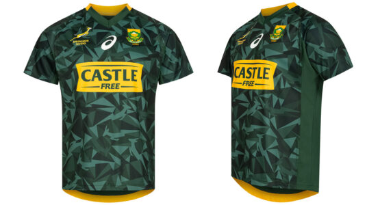 Chollo Equipación de rugby de Sudáfrica Asics Springboks