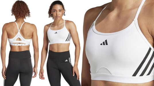 Chollo Sujetador deportivo Adidas Aeroreact Training Light-Support para mujer