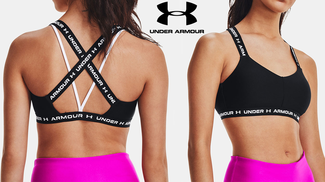 Chollo Sujetador deportivo Under Armour Crossback Low para mujer