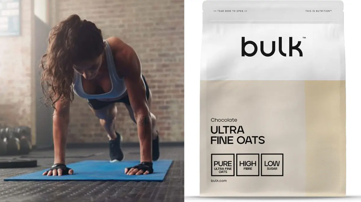 Paquete de avena instantánea Bulk de chocolate de 2,5 kilos