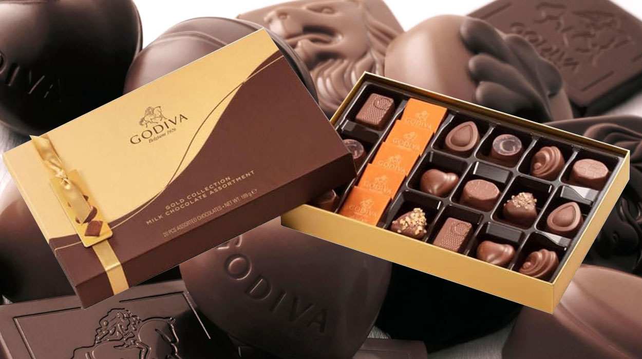 Surtido de 20 piezas de chocolate con leche Godiva Gold Collection