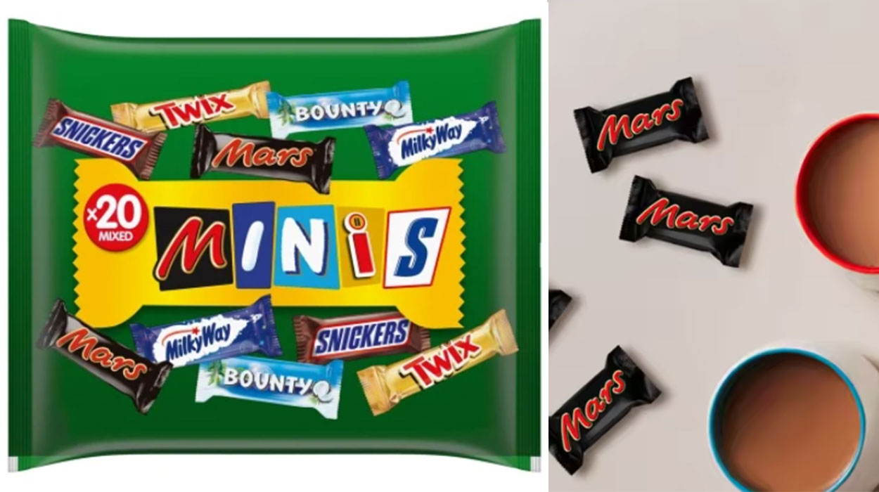 Chollo Surtido de chocolatinas Mars Minis de 400 g 