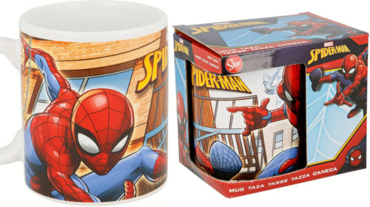 Chollo Taza de cerámica de Spider-Man de 325 ml en caja de regalo