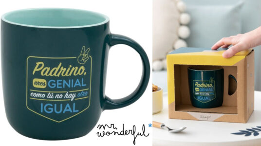 Chollo Taza "Padrino, eres genial" de Mr. Wonderful