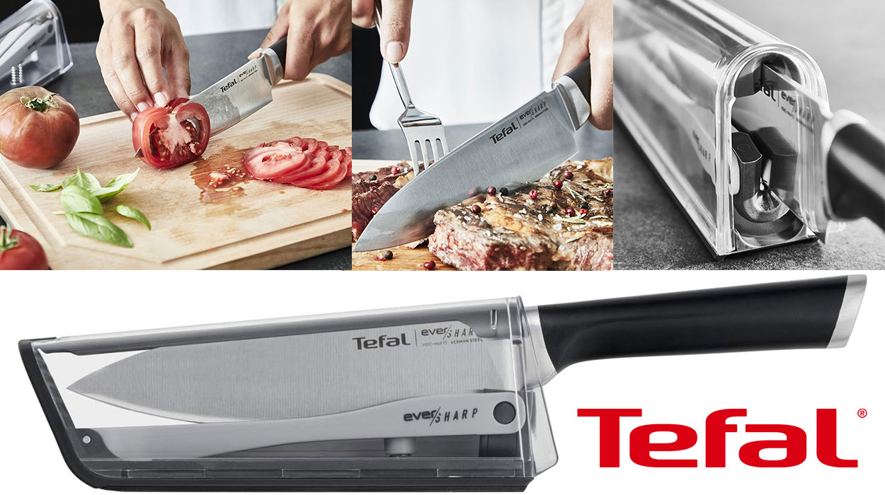 Chollo Cuchillo de chef Tefal Ever Sharp de 16.5 cm