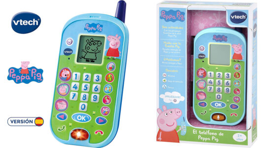 Chollo Teléfono interactivo Vtech de Peppa Pig para niños