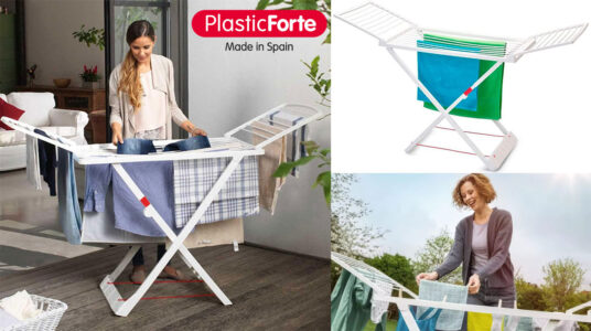 Chollo Tendedero con alas PlasticForte de 20 m