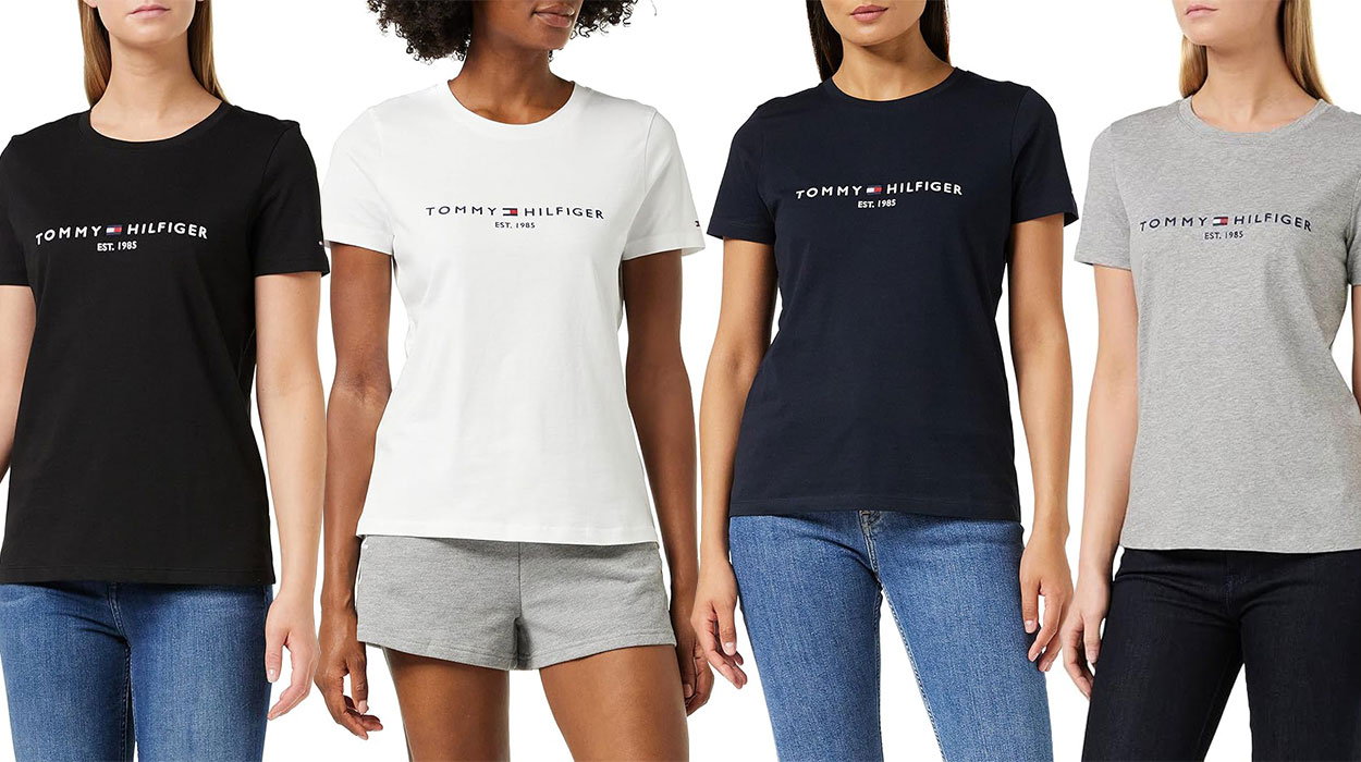 Chollo Camiseta de punto Tommy Hilfiger para mujer