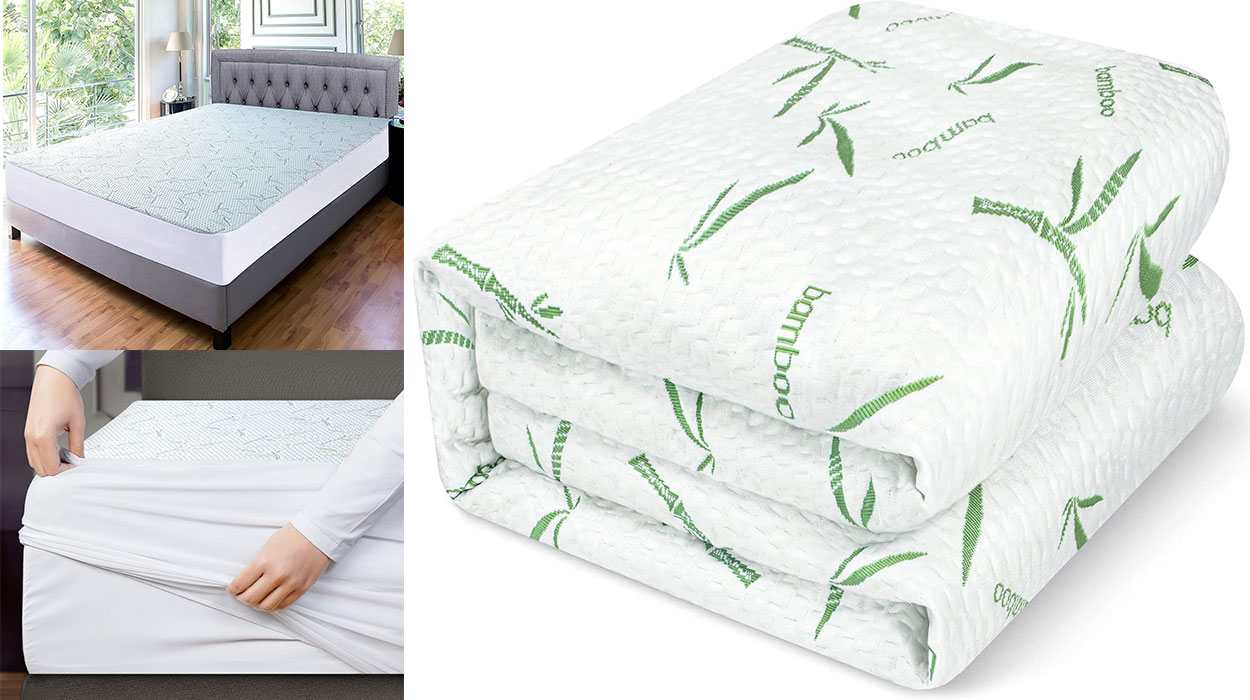 Protector de colchón premium Utopia Bedding para camas de 90 cm