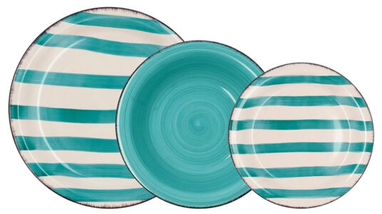 Chollo Vajilla cerámica Quid Singular de 18 piezas para 6 personas