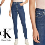 Chollo Vaqueros skinny Calvin Klein Jeans de tiro alto para mujer