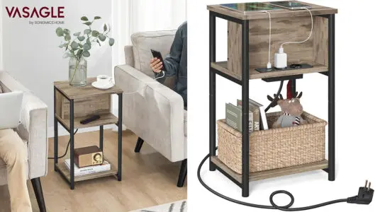 Mesa auxiliar Vasagle LET375K01