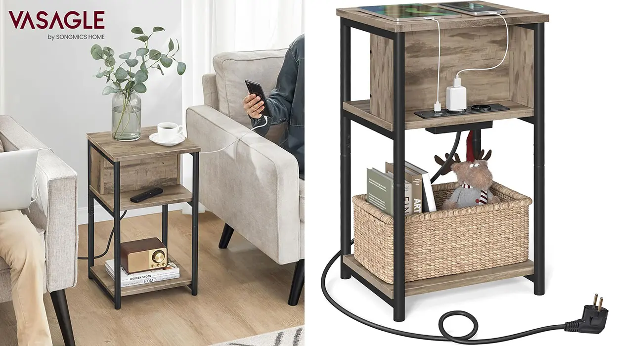 Mesa auxiliar Vasagle LET375K01