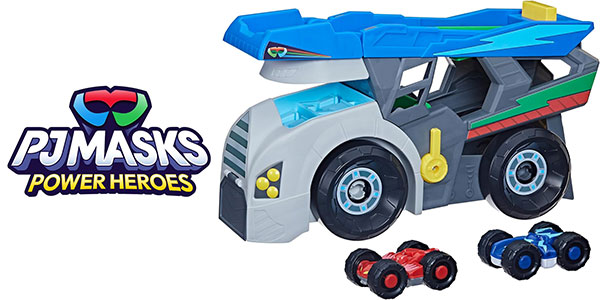 Chollo Vehículo PJ Masks Power Heroes con 2 coches