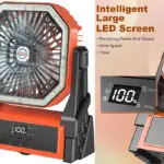 Chollo Ventilador de camping Astarama con panel solar