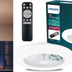 Chollo Ventilador Philips Amigo con luz LED