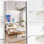 Chollo Ventilador de techo Hola LED ZS8985 de 42"