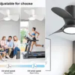 Chollo Ventilador de techo con luz Ateroll