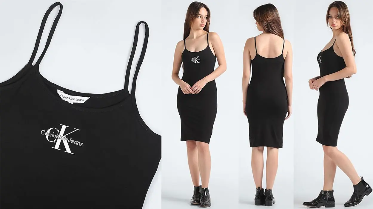 Chollo Vestido Camiseta Calvin Klein para mujer