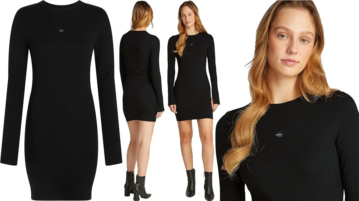 Vestido entallado Calvin Klein para mujer