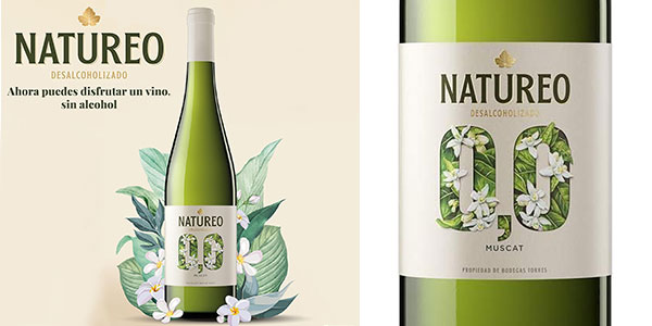 Chollo Vino blanco sin alcohol Natureo de 750 ml