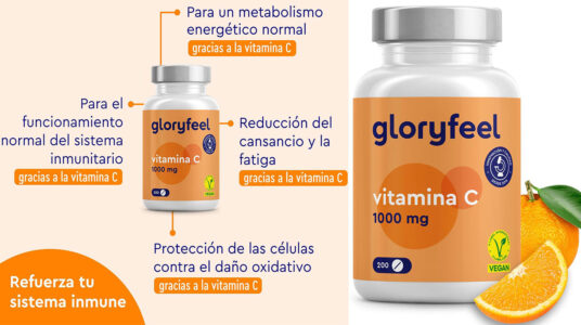 Chollo Vitamina C 1000 mg Gloryfeel