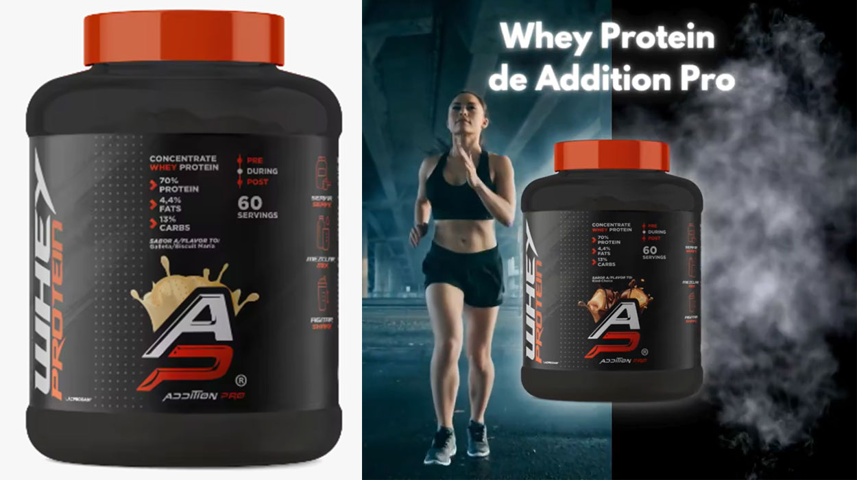 Chollo Whey Protein 1800g Addition Pro Lacprodan Arla