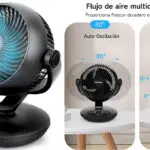 Chollo Ventilador de mesa silencioso WOWDSGN