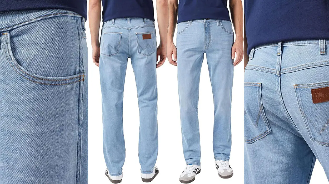 Chollo Pantalón vaquero Wrangler Action Comfort Regular Fit para hombre