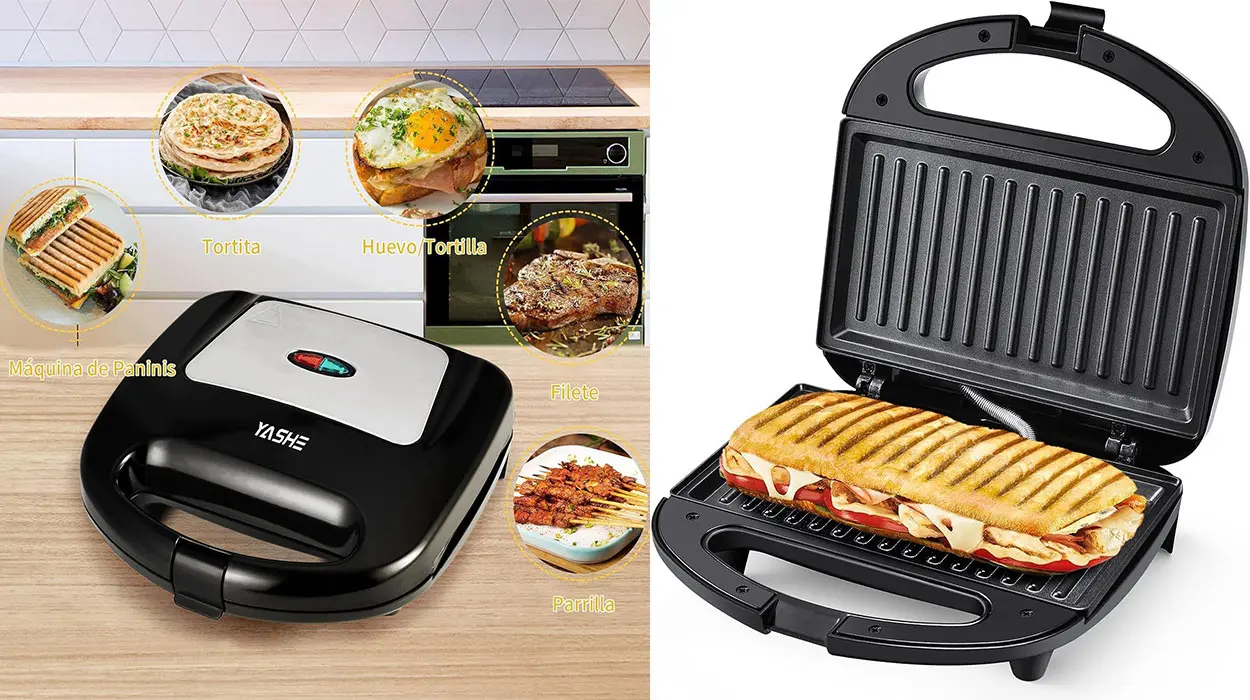 Chollo Sandwichera grill Yashe de 750 W 