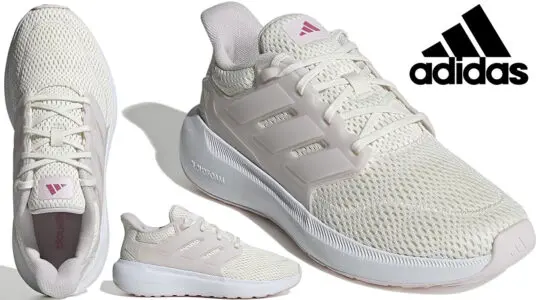 Chollo Zapatillas Adidas Ultimashow 2.0 beige para mujer
