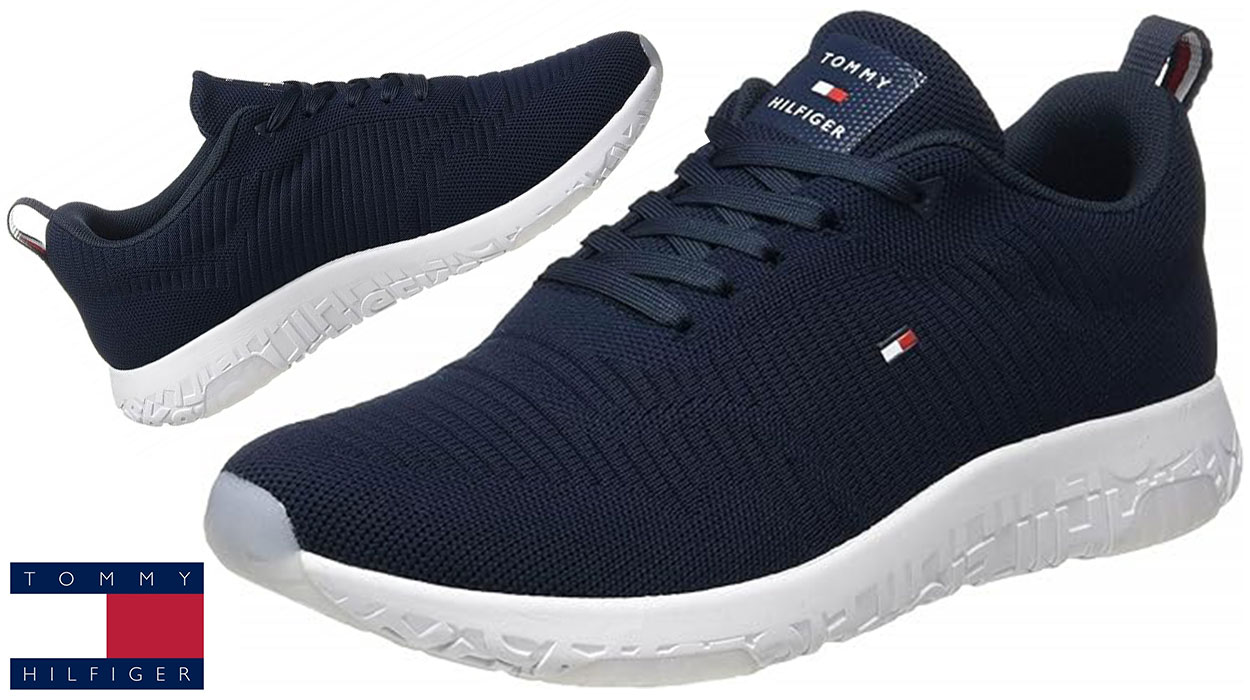 Chollo Zapatillas Tommy Hilfiger Signature de punto para hombre