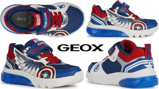 Chollo Zapatillas Geox Ciberdron Falcon Avengers para niños