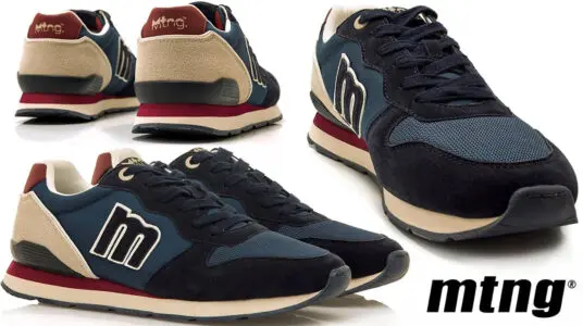Chollo Zapatillas Mustang MTNG Joggo Classic en marino para hombre