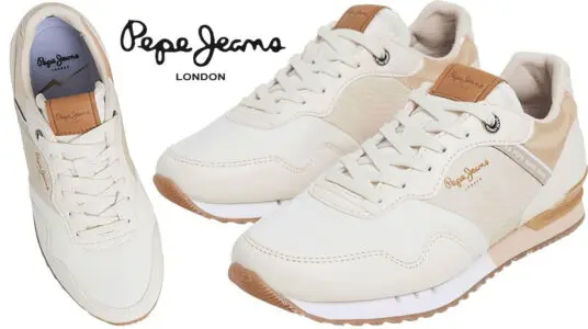 Chollo Zapatillas Pepe Jeans London Snake para mujer
