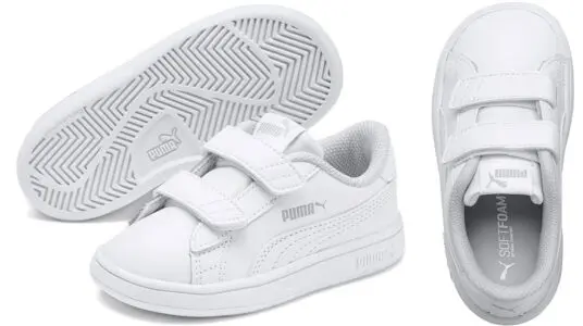 Chollo Zapatillas Puma Smash V2 Leather para niños
