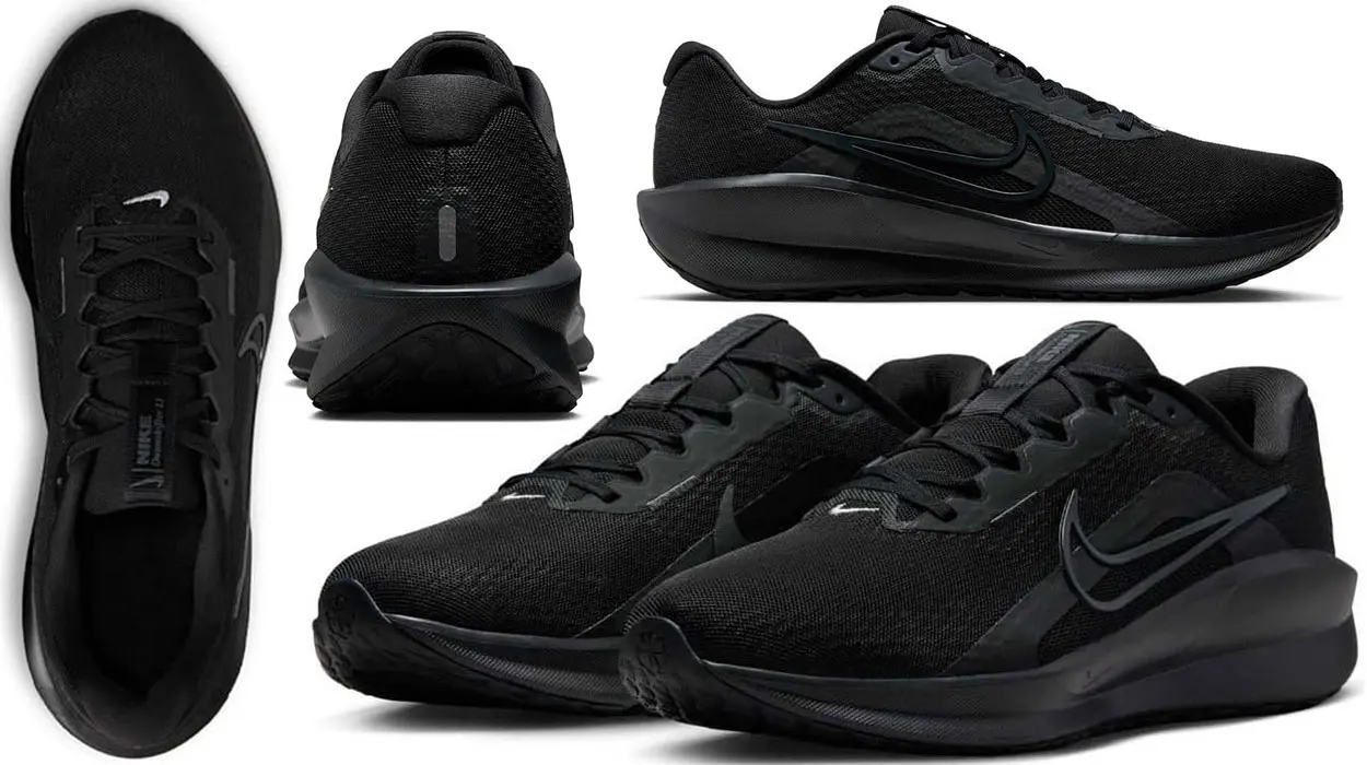 Chollo Zapatillas de running Nike Downshifter 13 negras para hombre