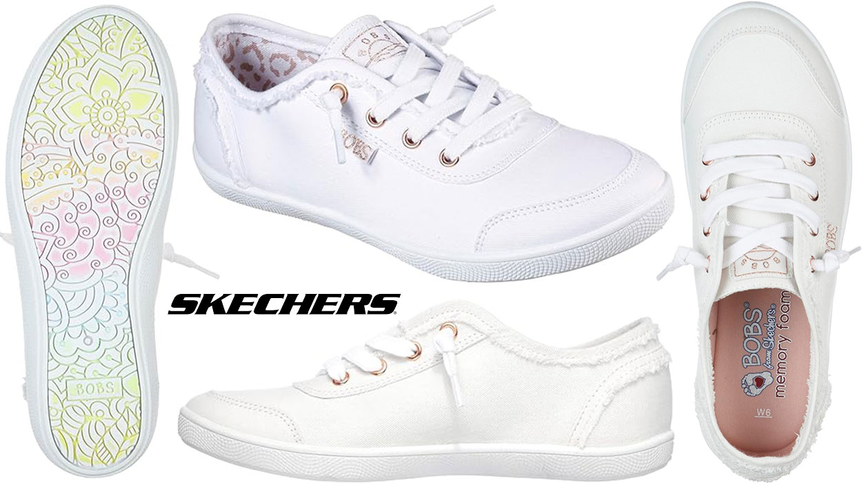 Chollo Zapatillas Skechers Bobs B Cute para mujer