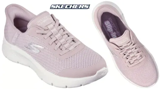 Chollo Zapatillas Skechers Slip-ins: GO WALK Flex - Grand Entry para mujer