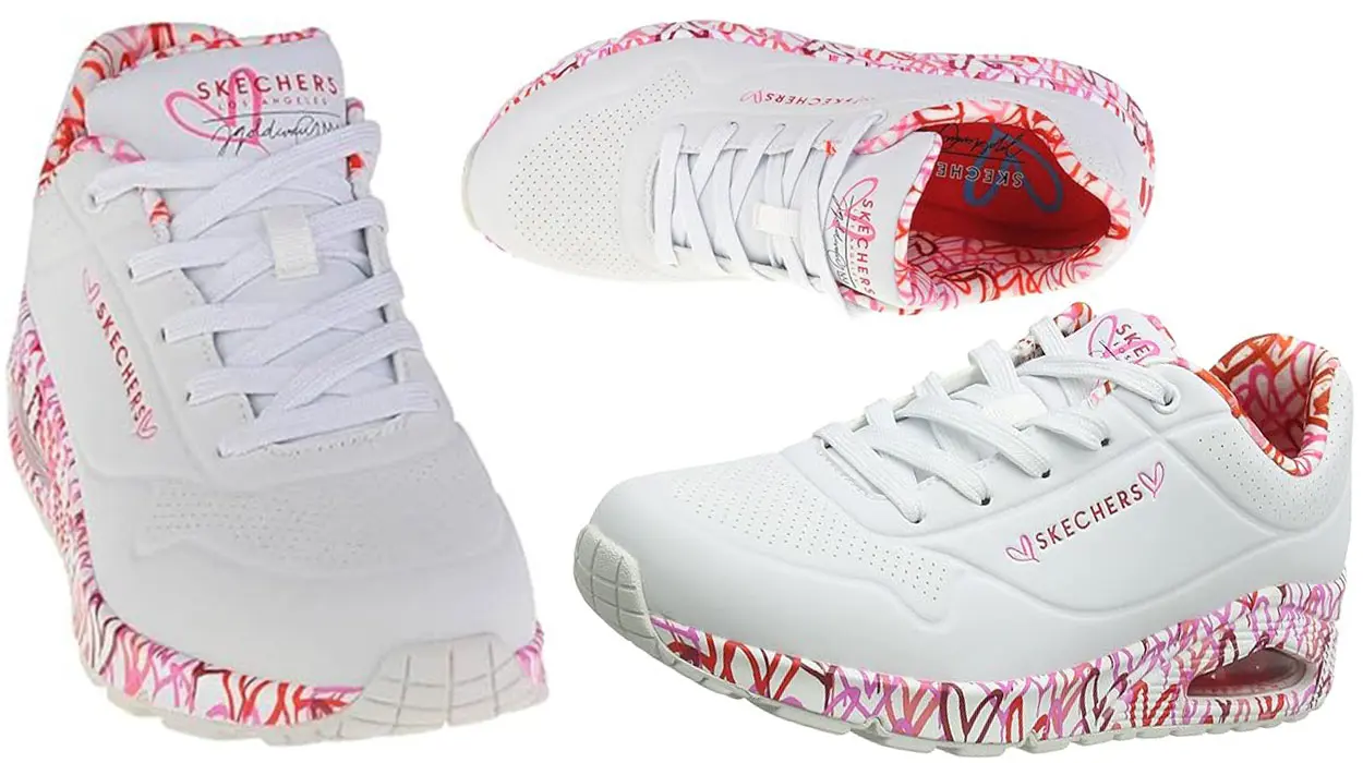 Chollo Zapatillas Skechers x JGoldcrown UNO - Loving Love para mujer