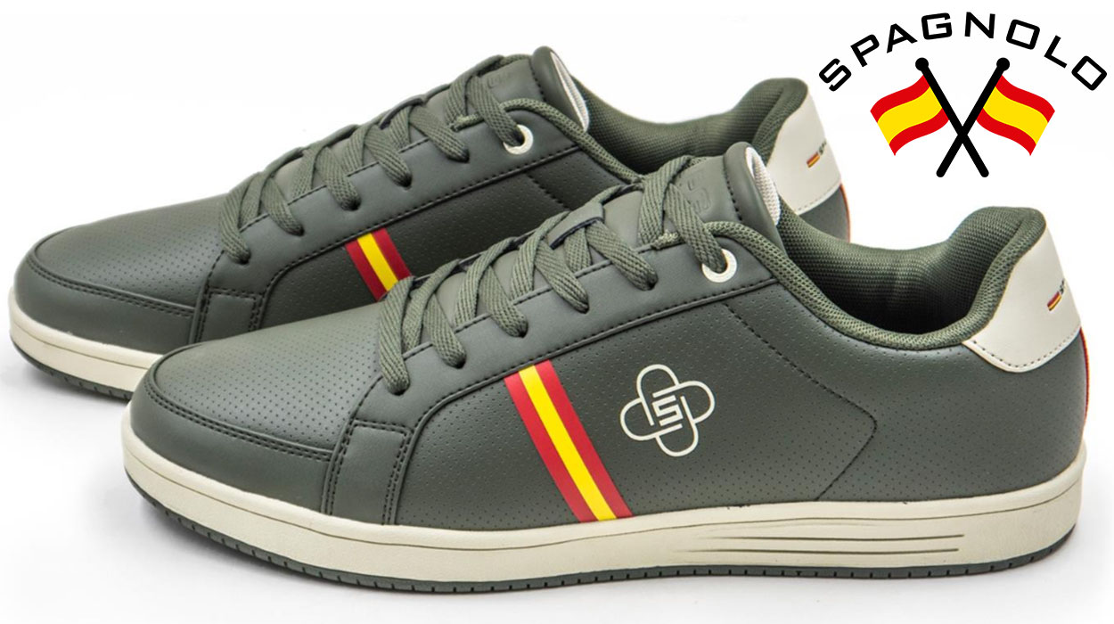 Chollo Zapatillas Spagnolo Logo SPG para hombre