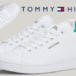 Chollo Zapatillas Tommy Hilfiger de piqué con suela Cupsole para hombre