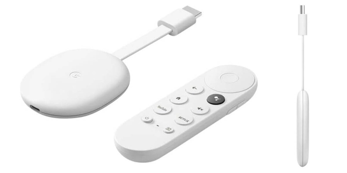 Reproductor multimedia Google Chromecast con Google TV con 4K