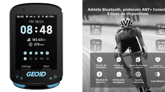 Ciclocomputador GEOID CC600 GPS