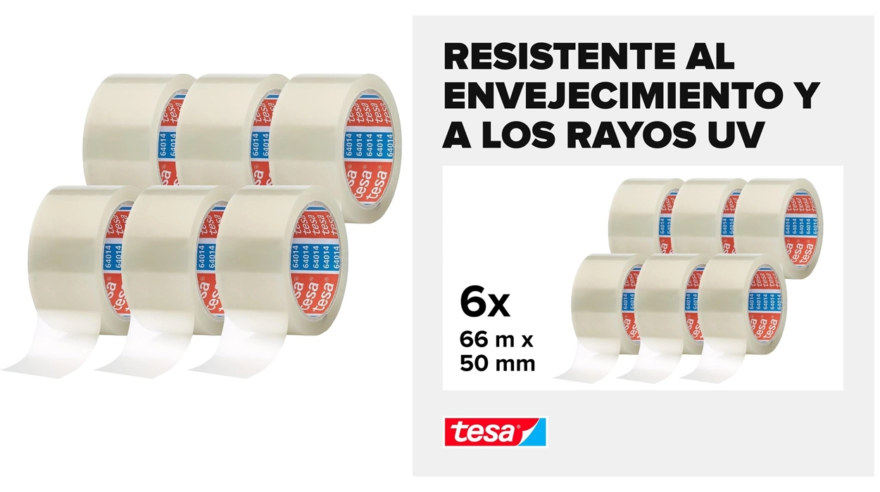 cinta adhesiva transparente Tesa