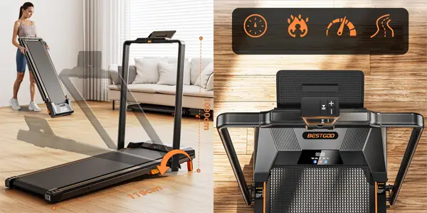 Cinta de correr plegable BESTGOD