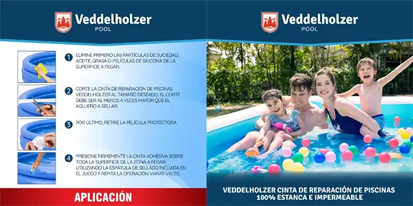cinta submarina impermeable para reparación e piscinas Veddelholzer oferta